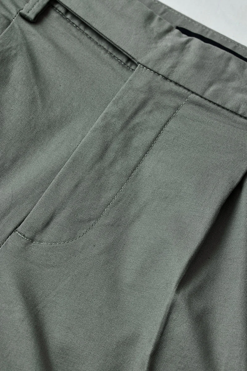 Snitch  Slim Fit Stretch Trousers for Men | Best Price UAE
